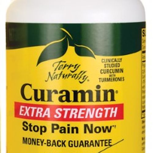 Terry Naturally Curamin Extra Strength - 30 Vegan Tablets - Non-Addictive Pain Relief Supplement with Curcumin from Turmeric, Boswellia & DLPA - Non-GMO, Gluten-Free - 10 Servings (B00BBUNY10)