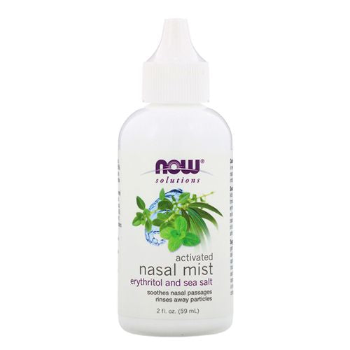 Now Foods Solutions  Activated Nasal Mist  2 fl oz (59 ml)