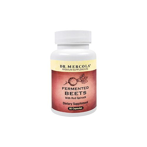 Dr. Mercola Fermented Beets w/Red Spinach, 60ct.