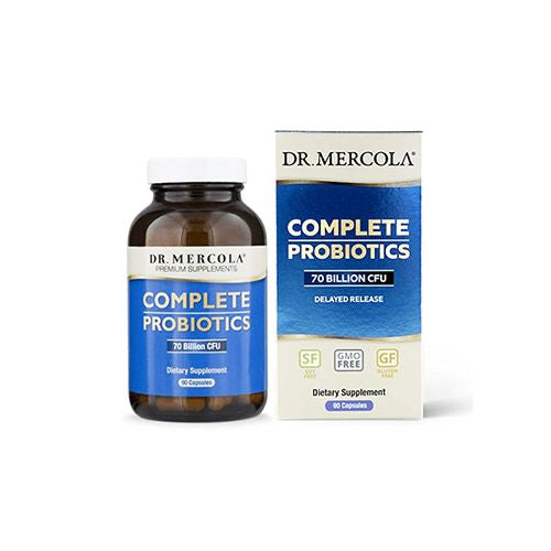 Dr. Mercola Premium Supplements - Complete Probiotics - 180 Capsules