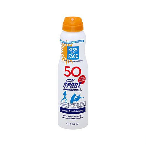 Kiss My Face Cool Sport SPF 50 Broad Spectrum / AEROSOL, SPRAY