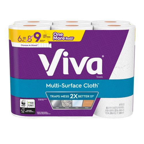 Viva Multi-surface Cloth Towels - 6