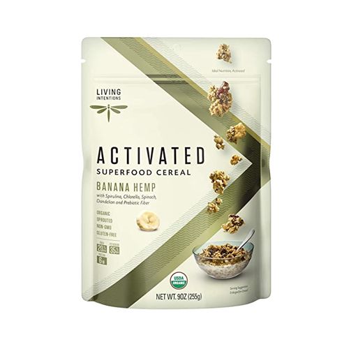 Living Intentions Activated Superfood Cereal, Banana Hemp, 9 Oz.