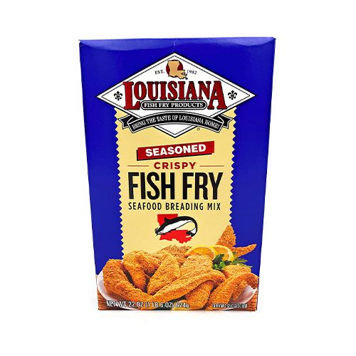 SEASONED CRISPY FISH FRY SEAFOOD BREADING MIX