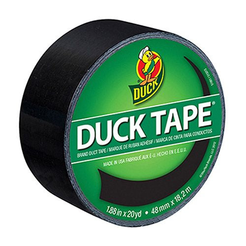 Duck Brand 1.88 in. x 20 yd. Black Colored Duct Tape