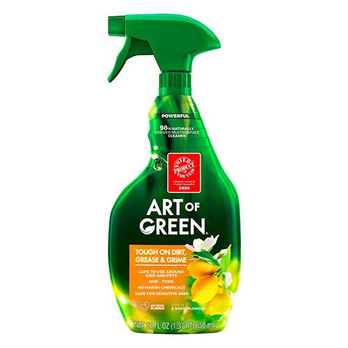 Art Of Green Citrus Sterilizer Spray Biodegradable Formula 22oz/650ml