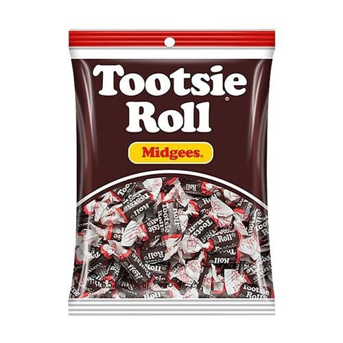 Tootsie Roll  Midgees Chocolate Candy 6.5 Oz