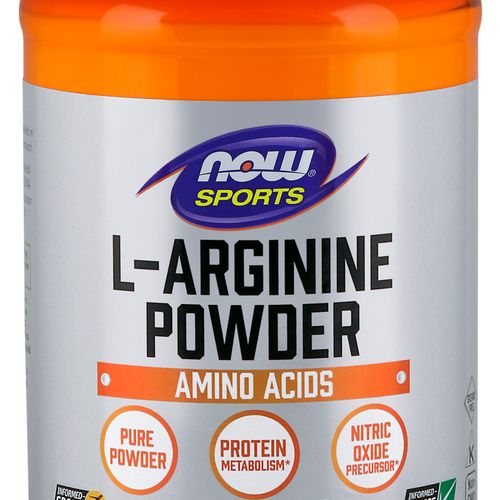 NOW Sports Nutrition  L-Arginine Powder  Nitric Oxide Precursor  Amino Acids  1-Pound