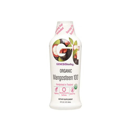 Genesis Today Organic Mangosteen 100, 32 Ounce