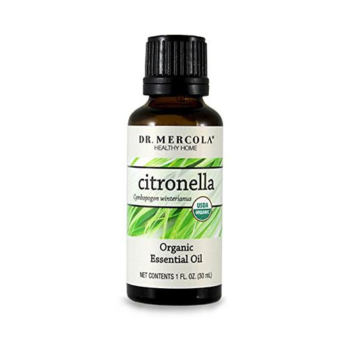 Dr. Mercola Organic Citronella Essential Oil - 1oz (B019FVVD9Q)