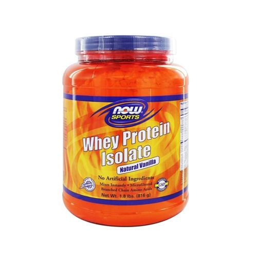 NOW Foods - NOW Sports Whey Protein Isolate Powder Creamy Vanilla - 1.8 lbs.