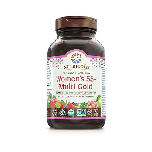 Nutrigold - Women's 55+ Multi Gold Multivitamin - 90 Vegan Capsules