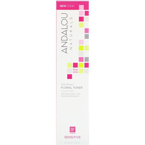 Andalou Naturals, Toner 1000 Roses Floral - 6floz