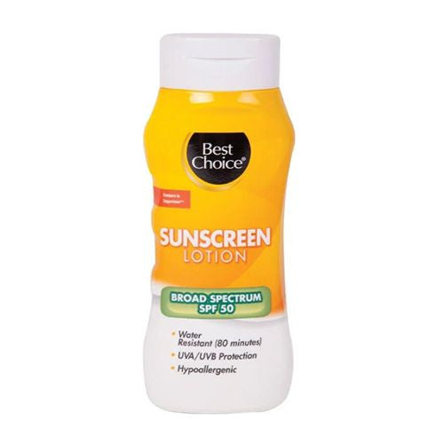 Best Choice Sunscreen Lotion Broad S