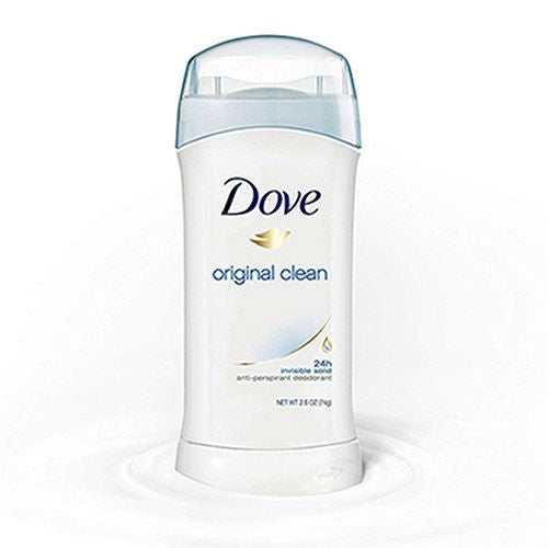 Dove Original Clean 24h Invisible Solid Antiperspirant Deodorant / STICK