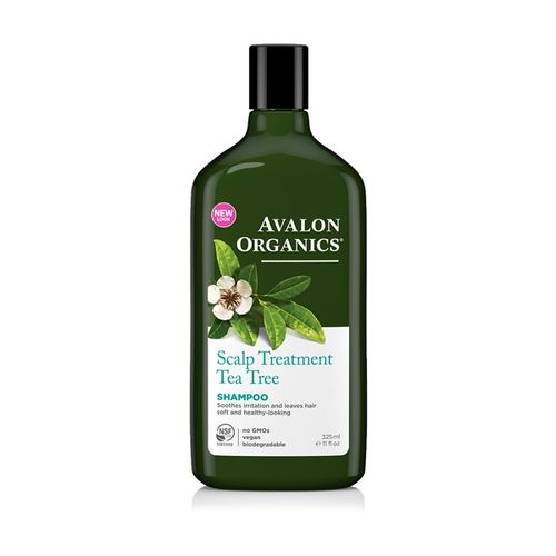 Avalon Organics Scalp Treatment Tea Tree Shampoo  11 Fl Oz