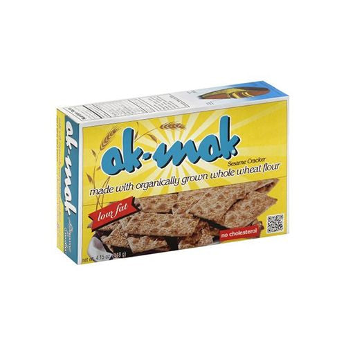 Akmak Sesame Crackers, 4.15 Ounce