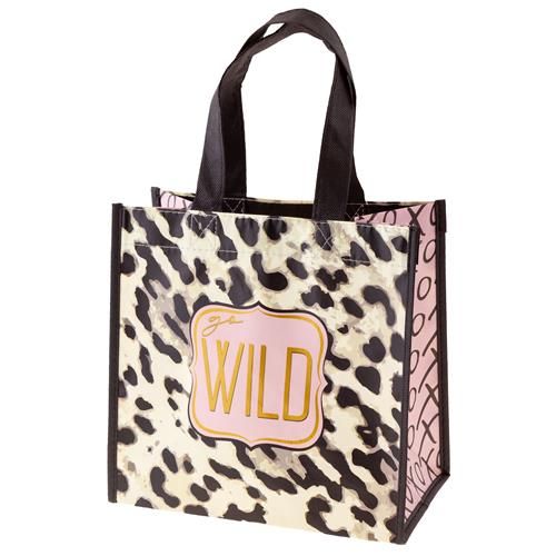 Recycled Medium Gift Bag - Leopard
