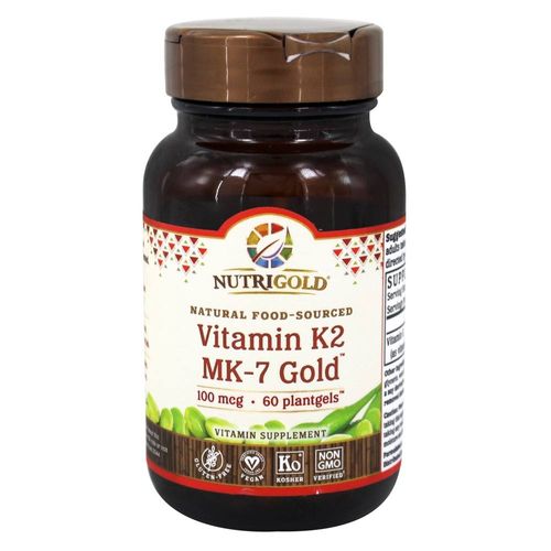 Nutrigold - Vitamin K2 MK-7 Gold 100 mcg. - 60 Plantgels