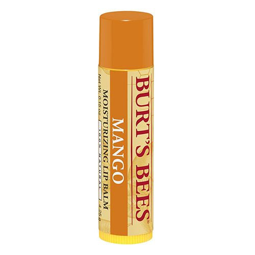 Burt s Bees 100% Natural Origin Moisturizing Lip Balm  Mango with Beeswax  Fruit Extracts  1 Tube