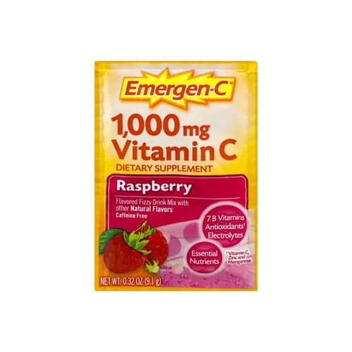 Alacer Raspberry Emergen C Packet, 0.32 OZ (B000QS5NOY)