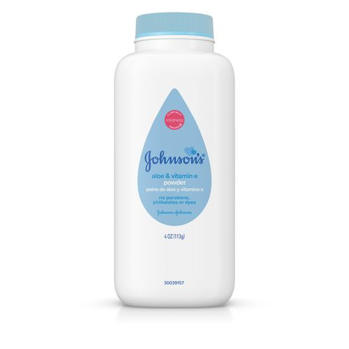 Johnson s Naturally Derived Cornstarch Baby Powder with Aloe & Vitamin E  4 oz