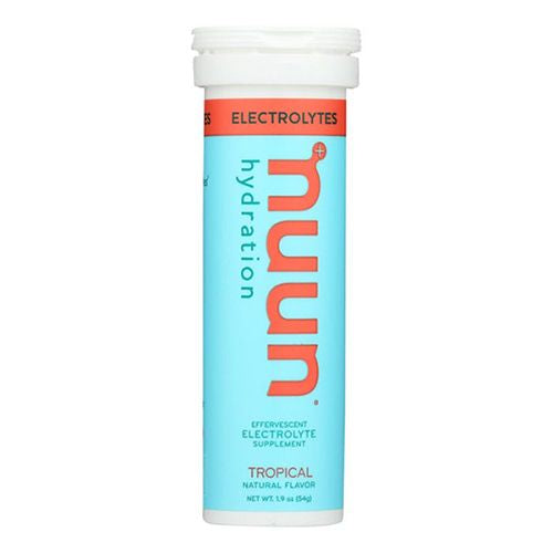 Nuun - Active Effervescent Electrolyte Supplement Tropical - 10 Tablets