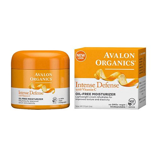 Avalon Organics Intense Defense Oil-Free Moisturizer  2 oz.