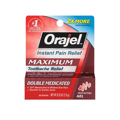 Orajel Maximum Strength Gel Oral Pain Reliever  0.42 Oz
