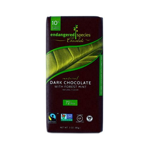 NATURAL DARK CHOCOLATE WITH FOREST MINT