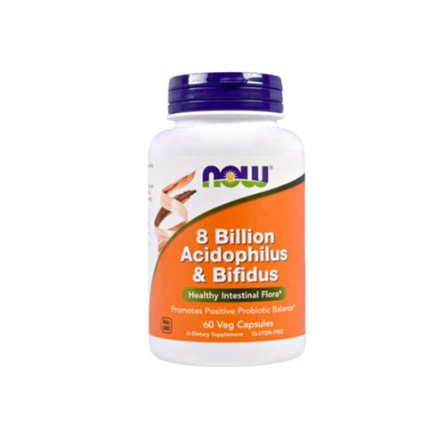 Acidophilus Bifidus 8 Billion (60 Vegetarian Capsules)