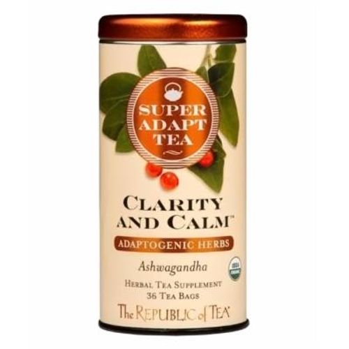 SuperAdapt Clarity and Calm Tea by The Republic of Tea, 36 tea bag