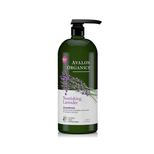 Avalon Organics Nourishing Shampoo  Lavender  32 oz