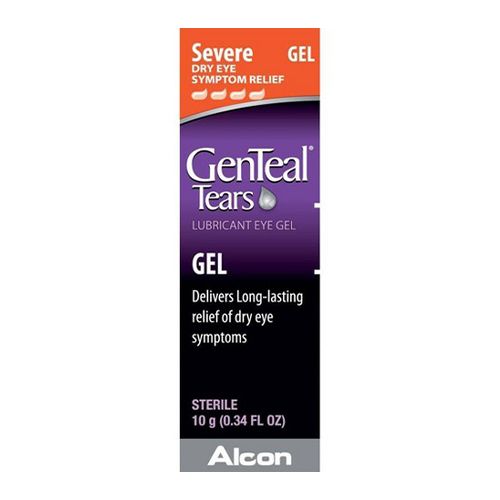 GenTeal Tears Lubricant Eye Gel for Severe Dry Eye Symptom Relief  .34 Oz.