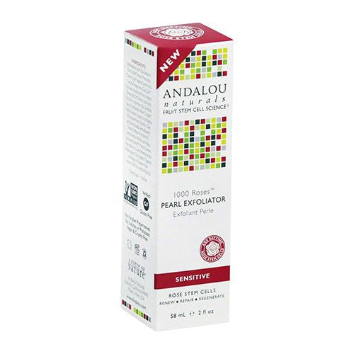 Andalou Naturals, Face Exfoliator 1000 Roses Pea - 2floz