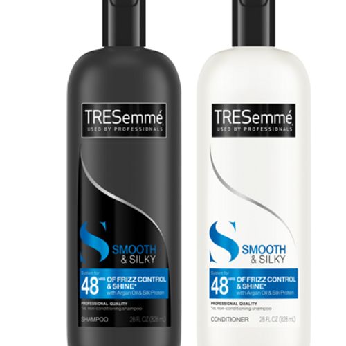 Tresemme Silky and Smooth Frizz Control with Argan Oil shampoo 28 fl oz