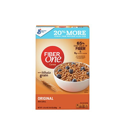 Fiber One Original Bran Breakfast Cereal 19.6oz - General Mills ...