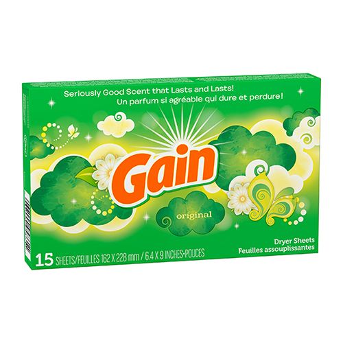 Gain Original Dryer Sheets 15 ct Box