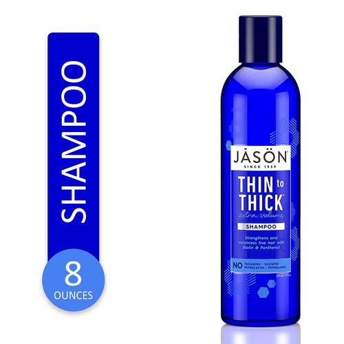 Jason Extra Volumizing Biotin Shampoo 8 fl oz Liq