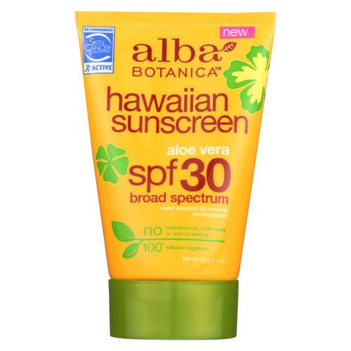 Alba Botanica HW Sunscreen Aloe Vera SPF30 / LOTION