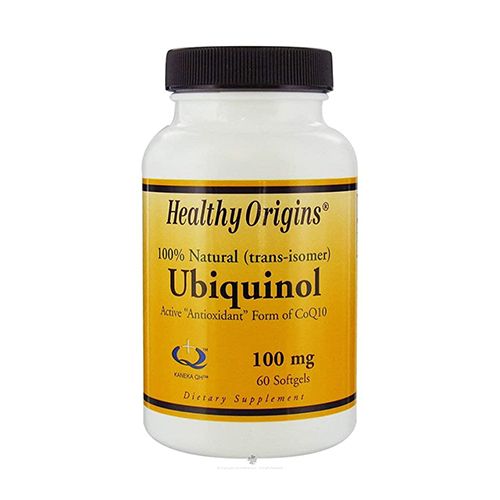 Healthy Origins Ubiquinol 100 mg (Kaneka QH  Non-GMO  Gluten Free  Heart Support  Energy Support)  60 Softgels