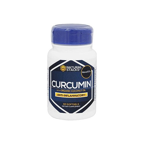 Natural Stacks Curcumin With Coconut Oil - Liquid Curcumin - Turmeric Curcumin -