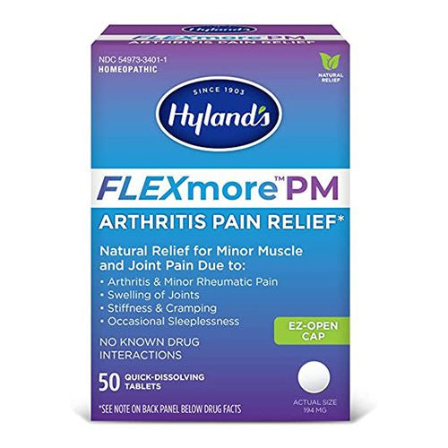 Hylands - FlexMore PM Nighttime Arthritis Pain Relief - 50 Tablets