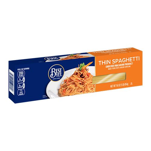 Best Yet Thin Spaghetti - 16 Oz