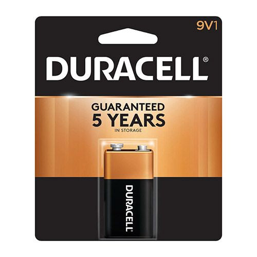 Duracell 9V Alkaline Battery  1 count