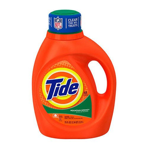 Tide Mountain Spring Laundry Detergent, 75 fl oz