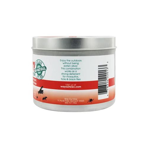 Way Out Wax - Bug Out Insect Repelling 2 Wick Candle Geranium - 14 oz.