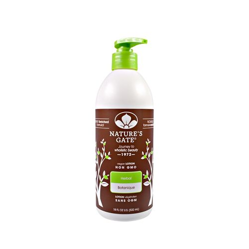 Nature's Gate Moisturizing Lotion Herbal, 18 fl Oz