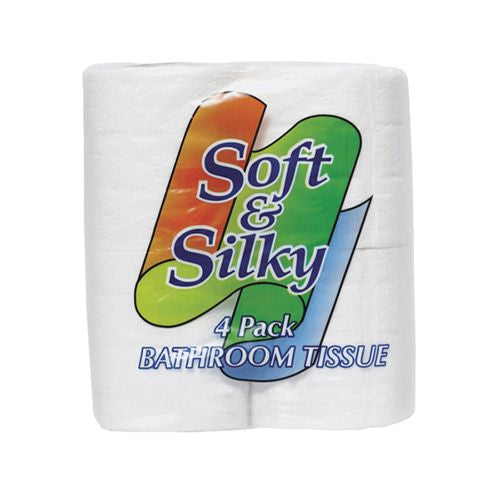 Bath Tissue 4Pk 2Ply Soft & Silky (4 pack)