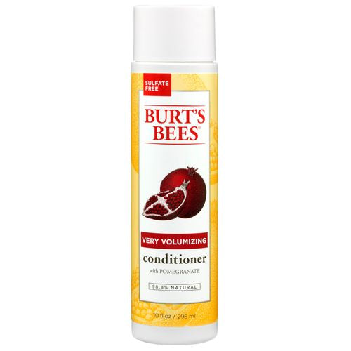 Burt s Bees Very Volumizing Pomegranate nourishing Thickening Daily Conditioner with Avocado Oil  10 fl oz
